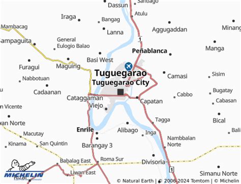 MICHELIN Tuguegarao City map .